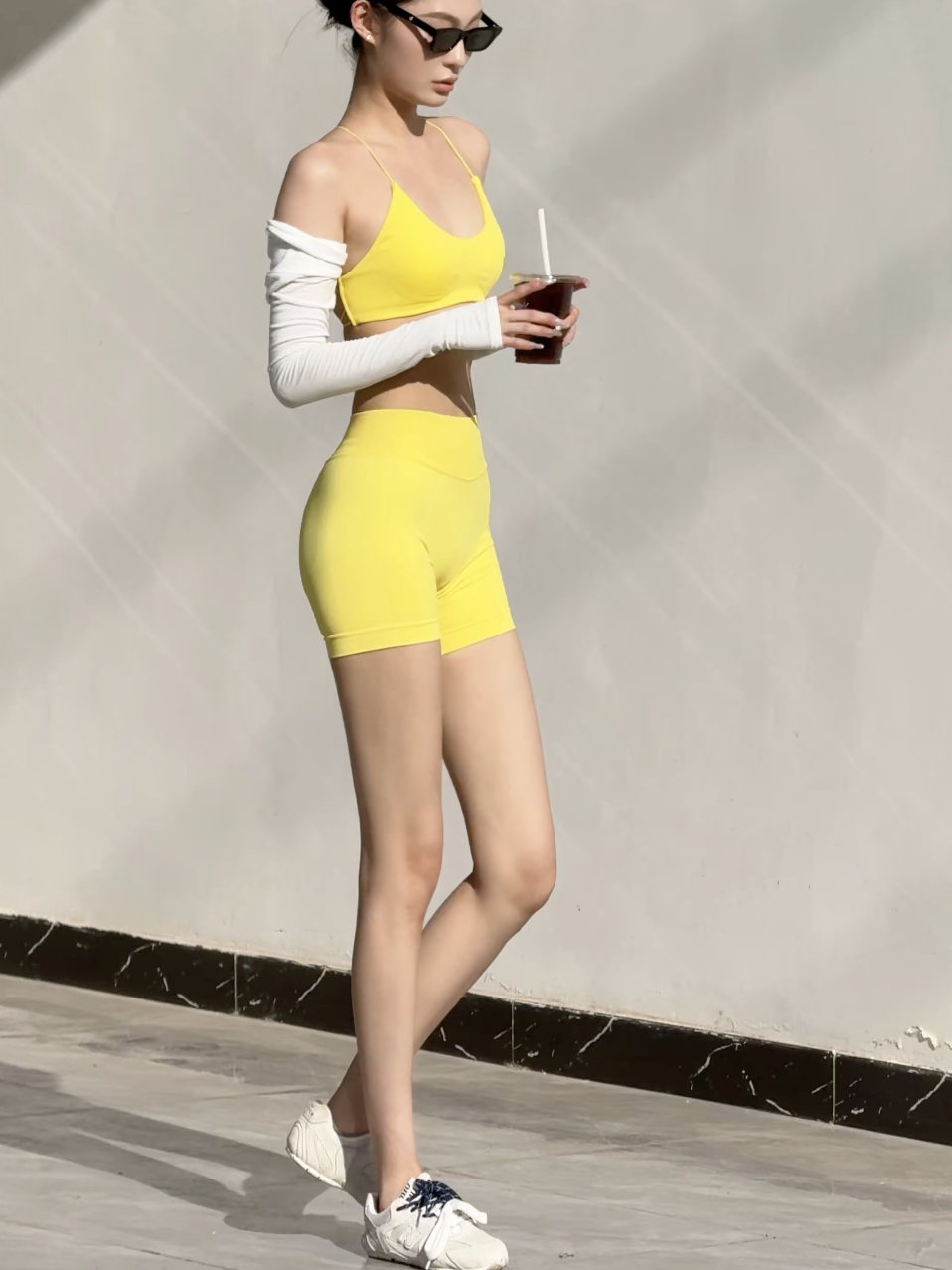 High-Stretch Yoga Pants Set