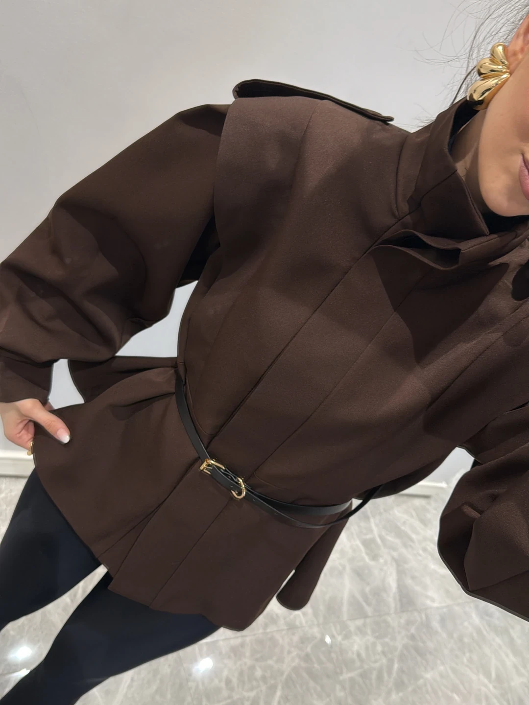 Elena trench jacket