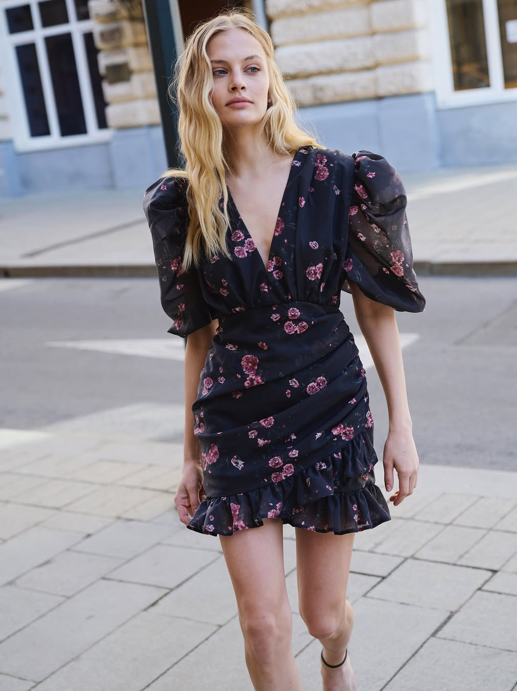 Conjunto de falda larga Alaia