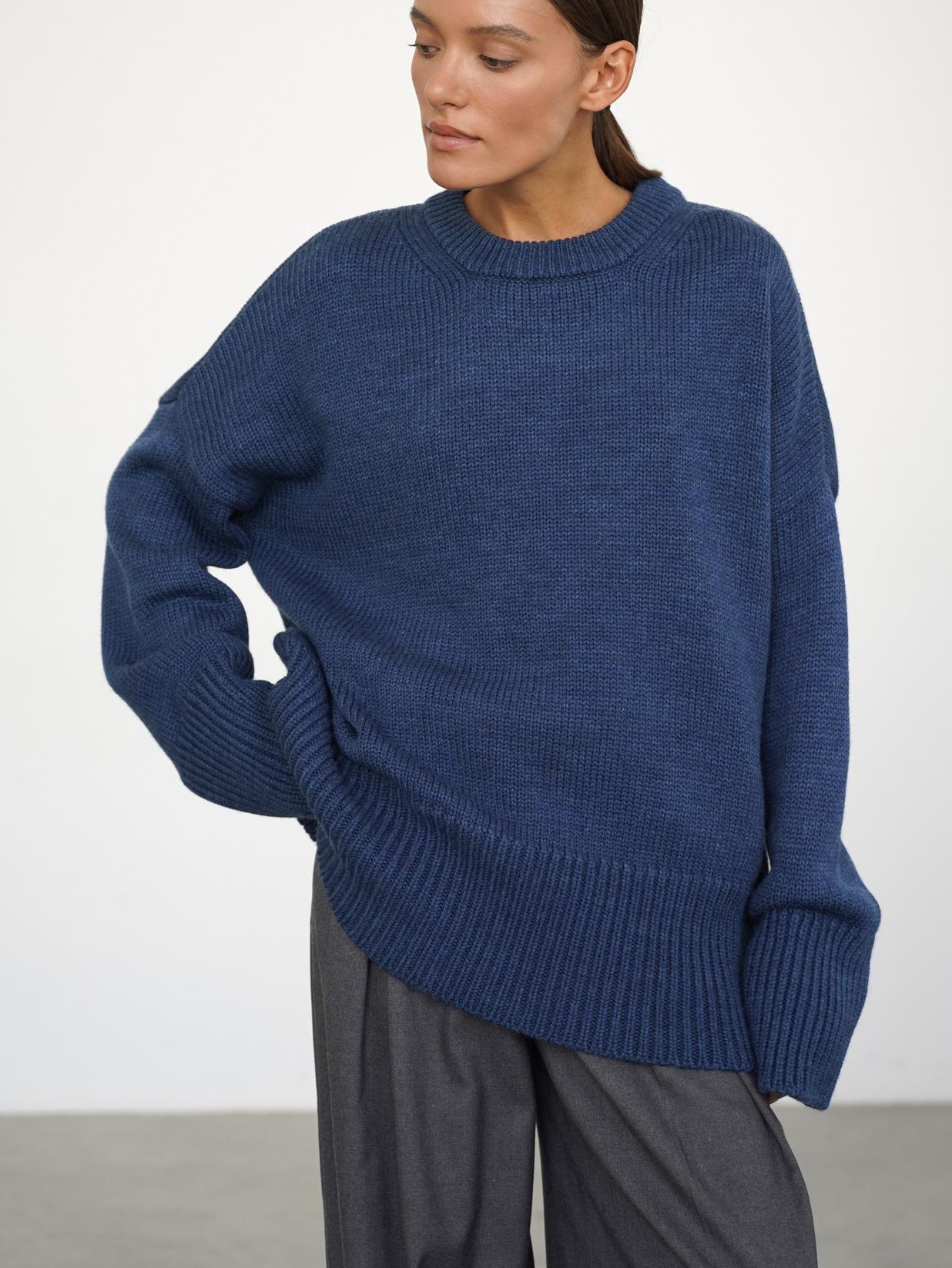 Less Is More Basic Sweater