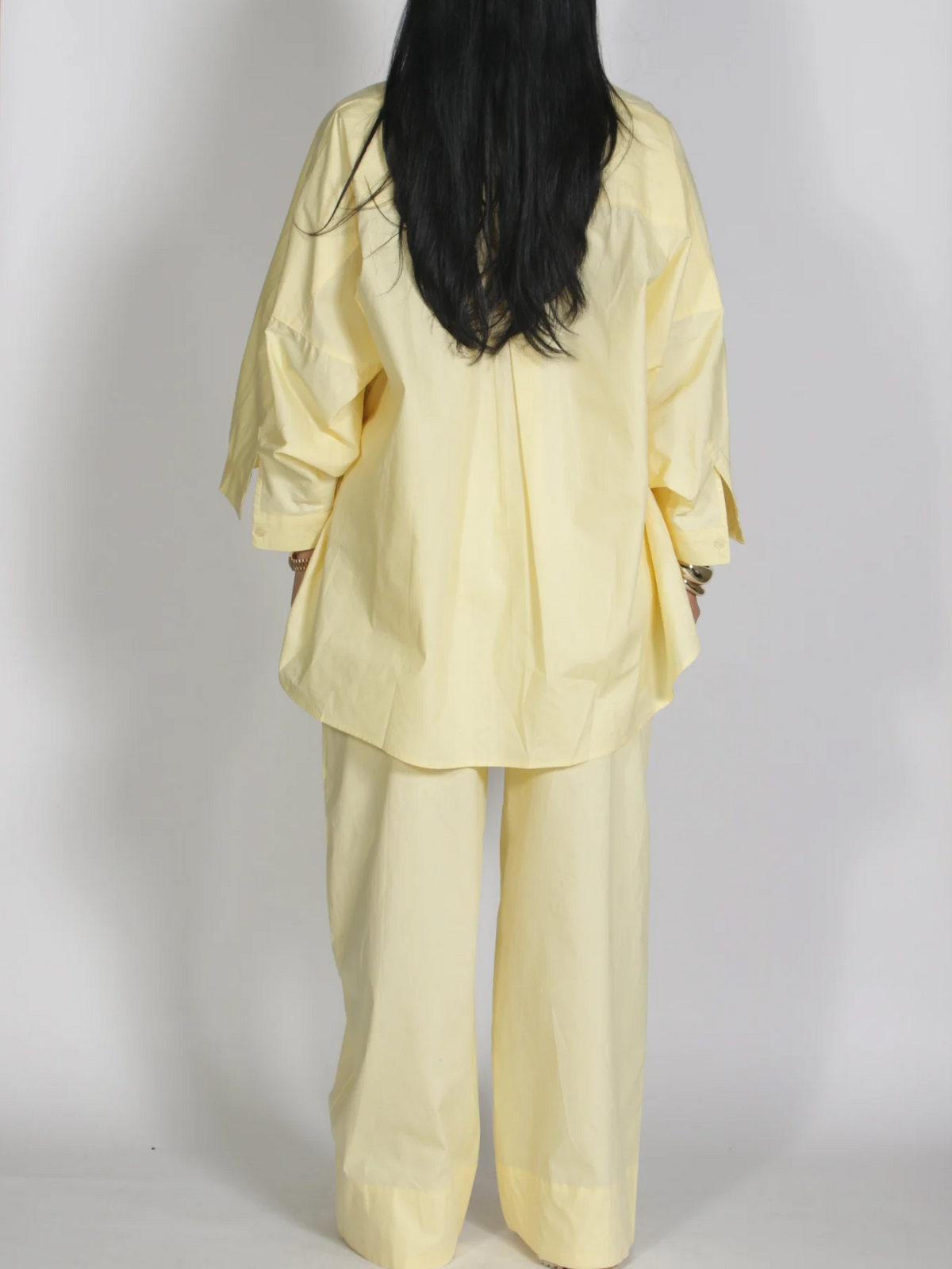 Retro Oversized Solid-Color Set