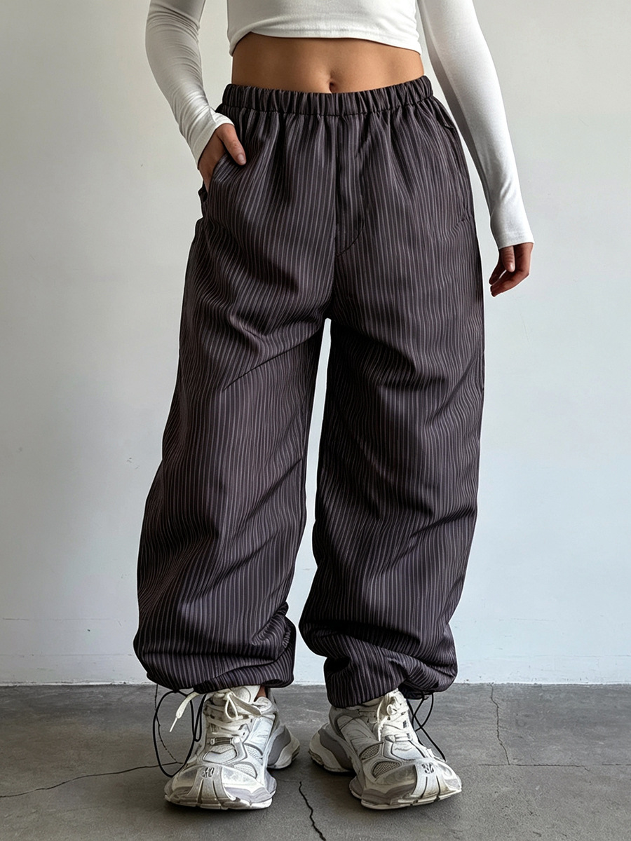 Puffer Jacket Set-Stripe