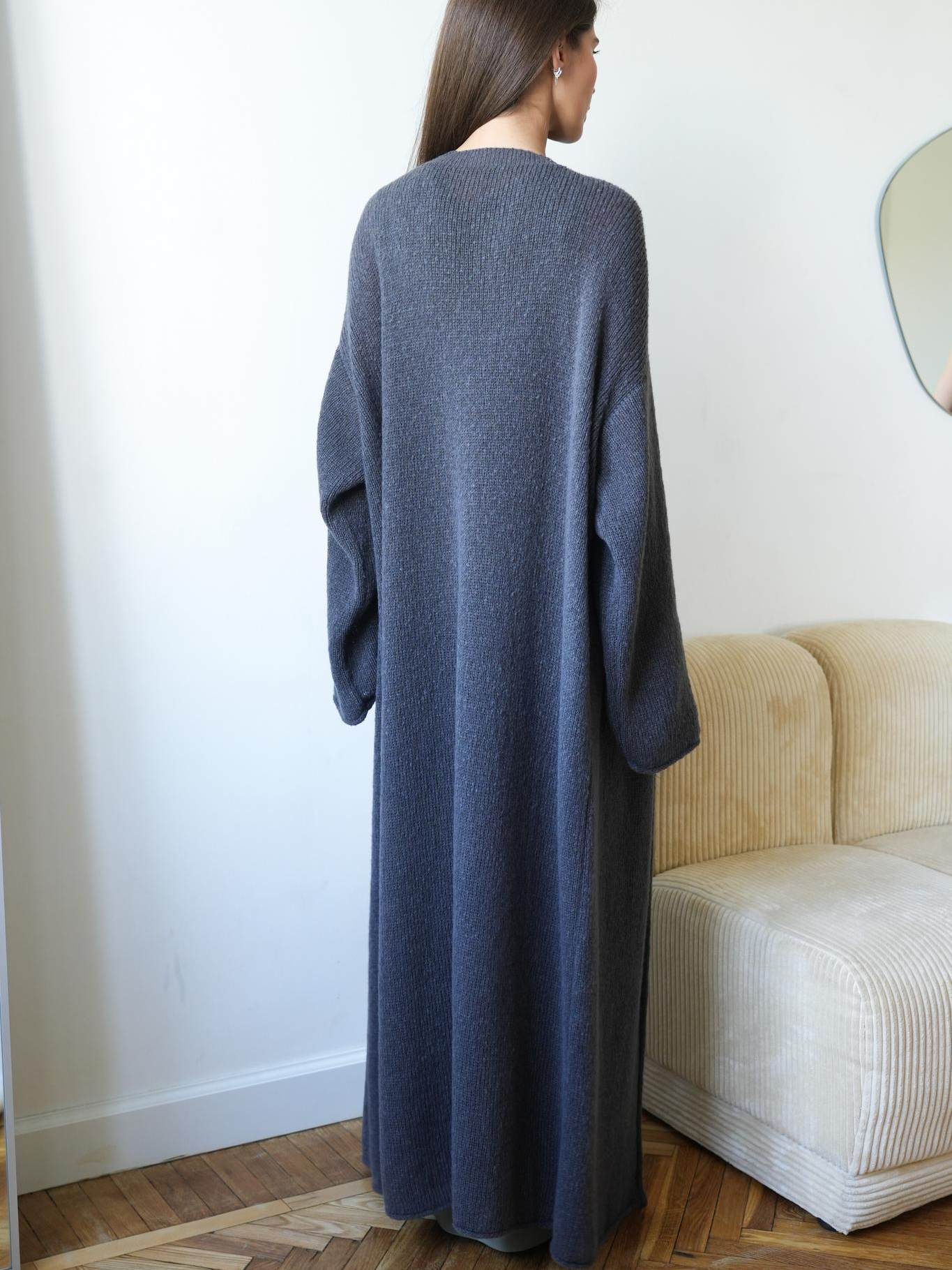 Lightweight Knit Long Cardigan