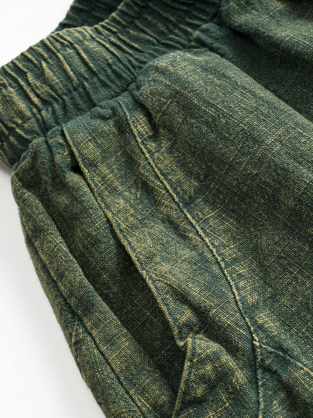 Retro Linen Baggy Pants