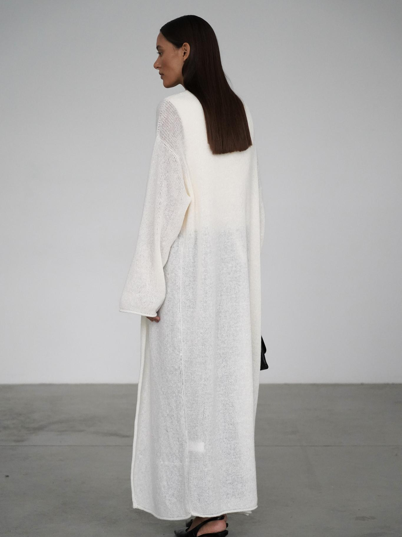 Lightweight Knit Long Cardigan