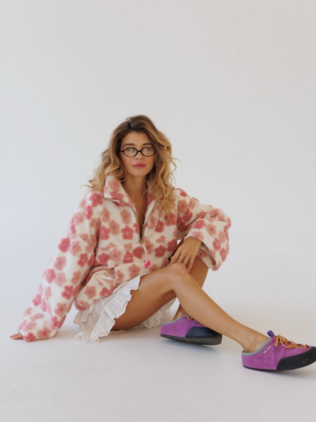 Floral Fleece Jacket
