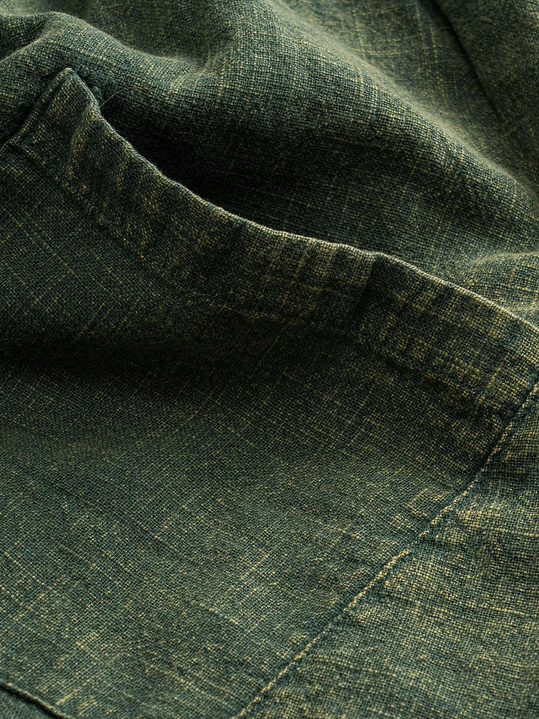 Retro Linen Baggy Pants