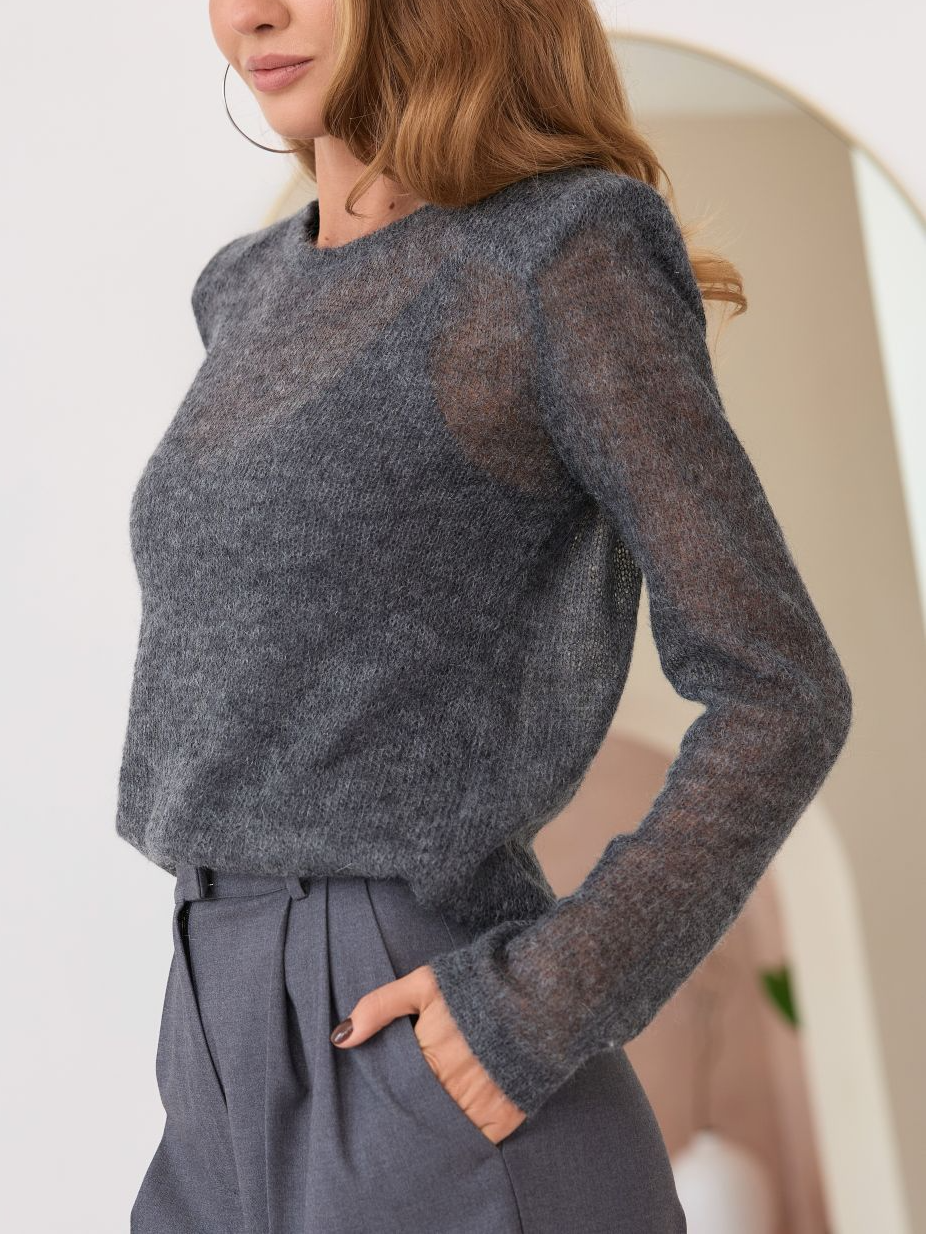 Sweater with Shoulderpads