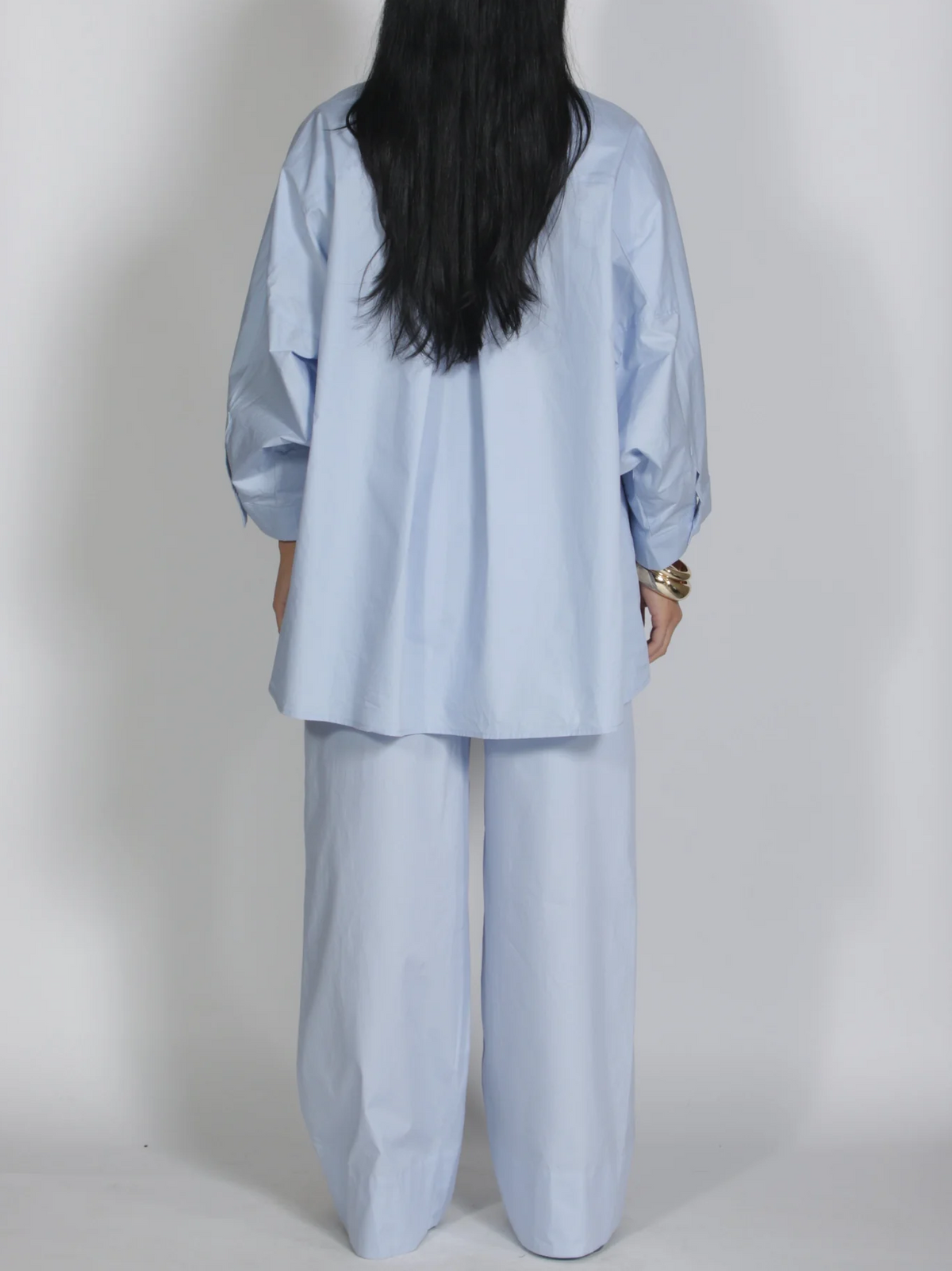 Retro Oversized Solid-Color Set