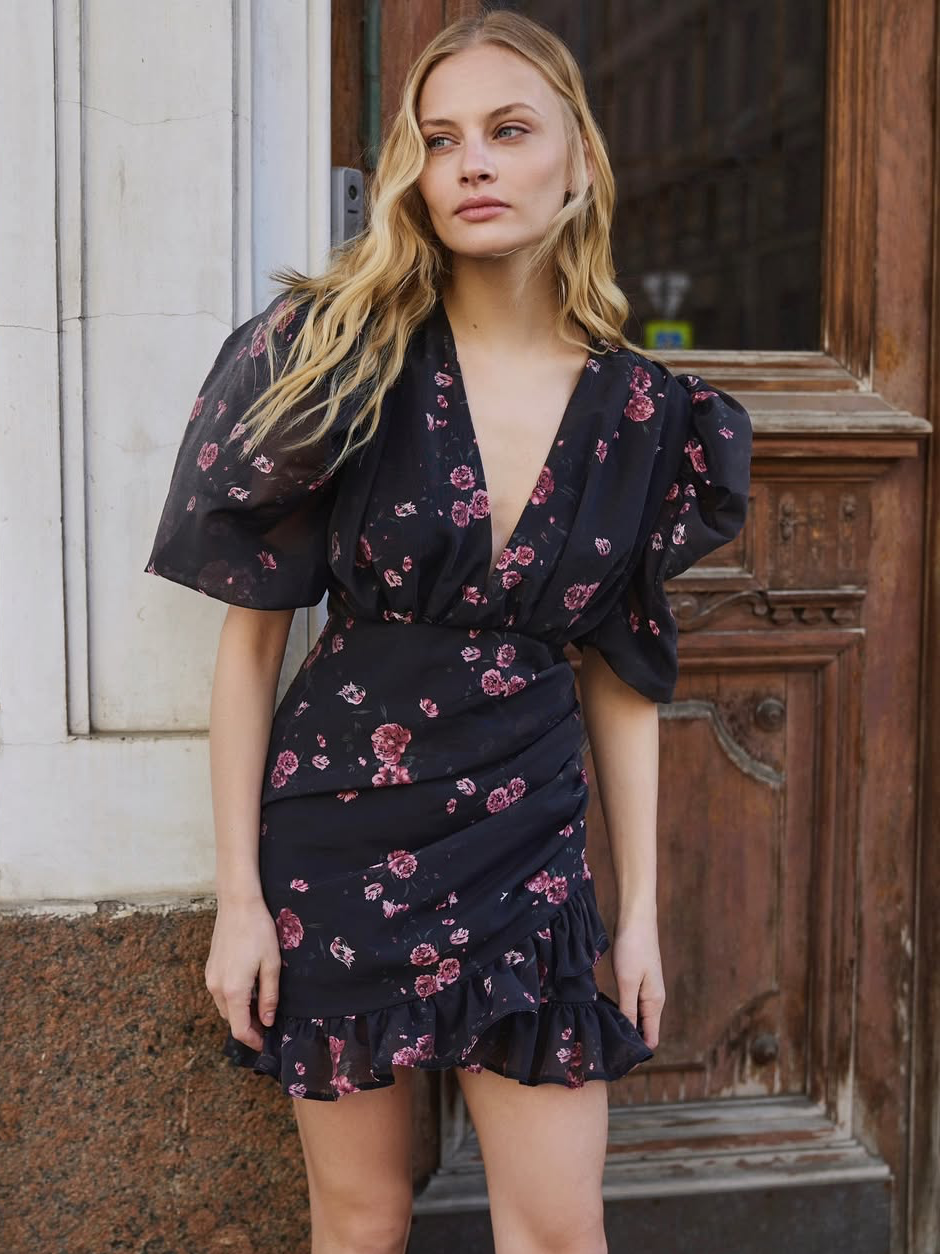 Conjunto de falda larga Alaia