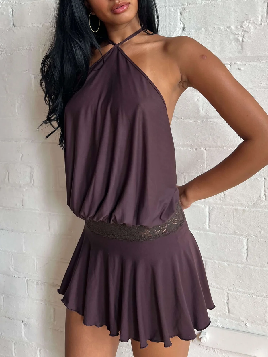 alva mini dress Alva Satin Floral Mini Dress