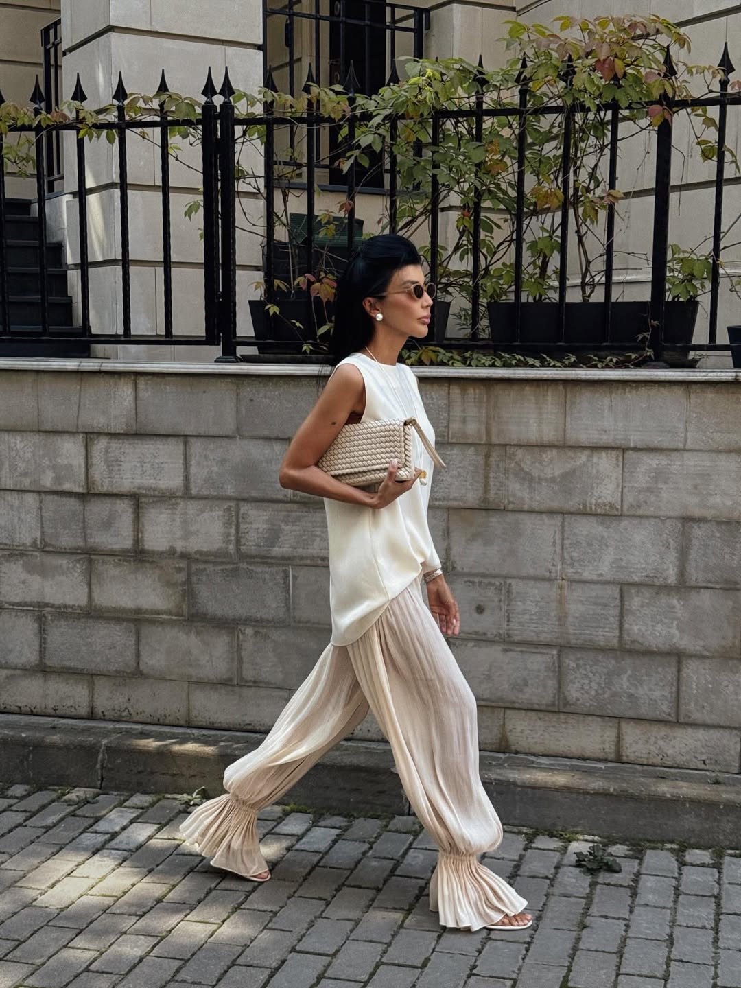 Conjunto de falda larga Alaia