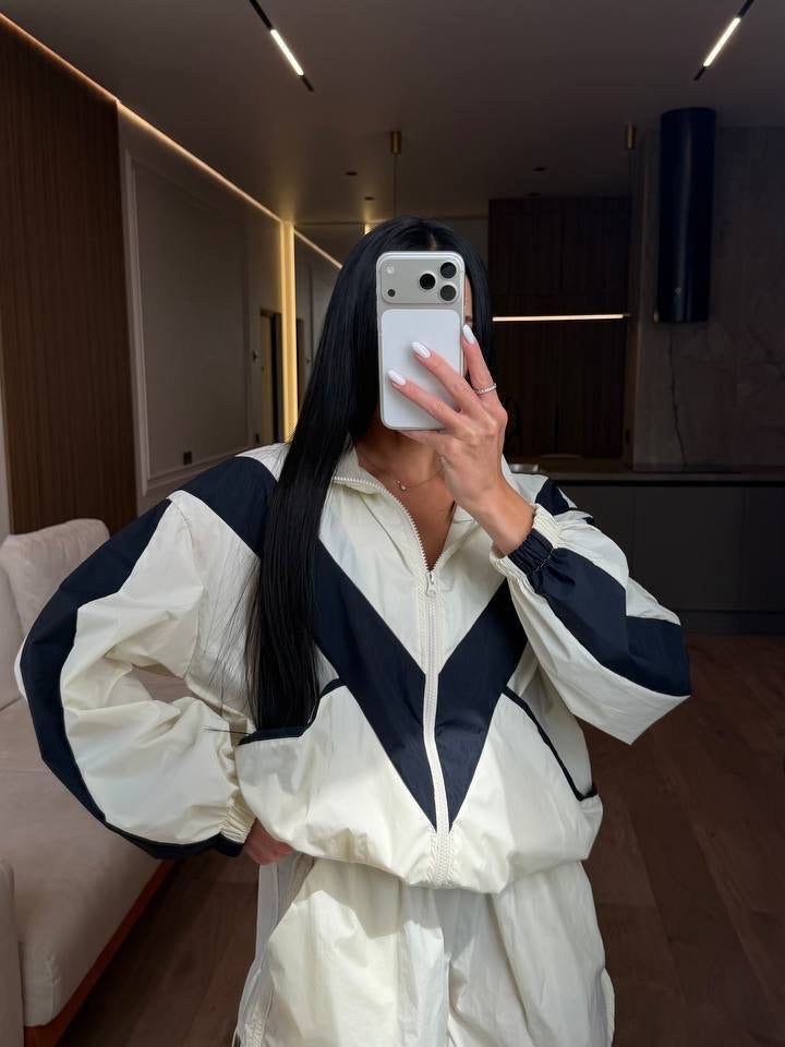 Windbreaker Shorts Set