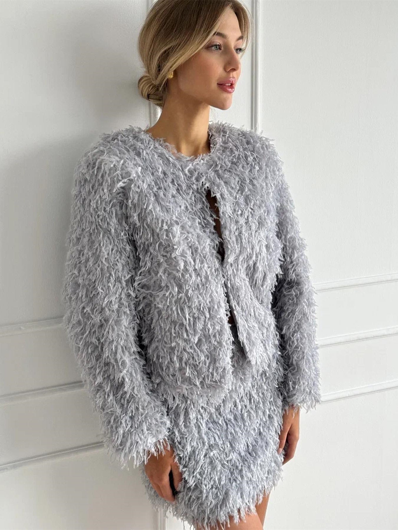 Tassel Design Skirt Set