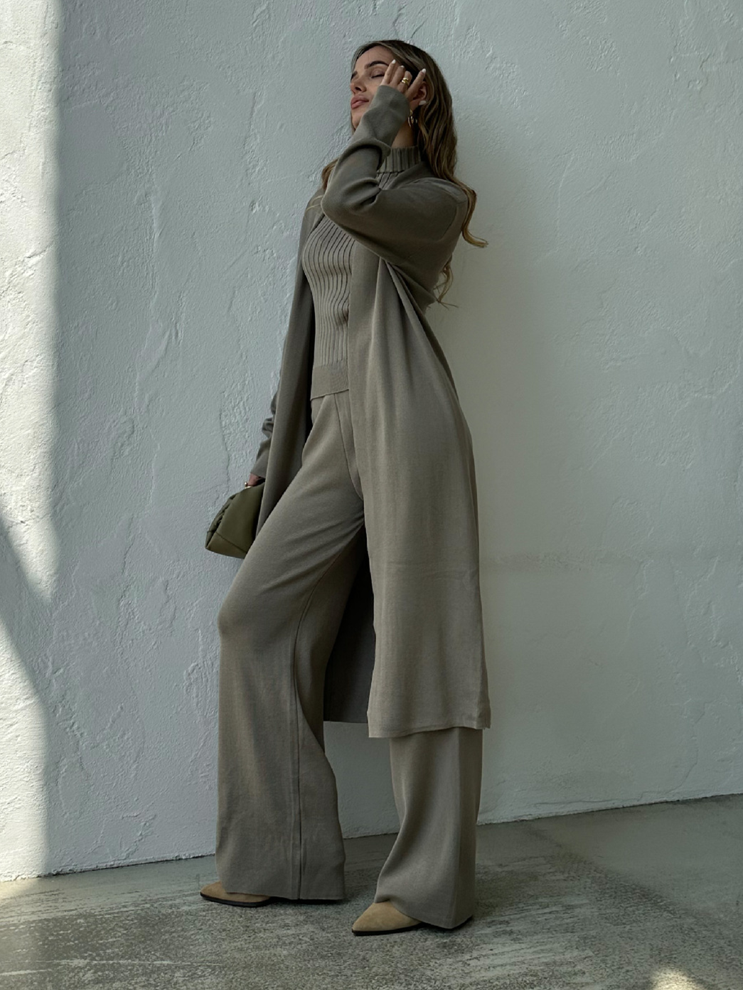 Cozy Cardigan Three Piece Set