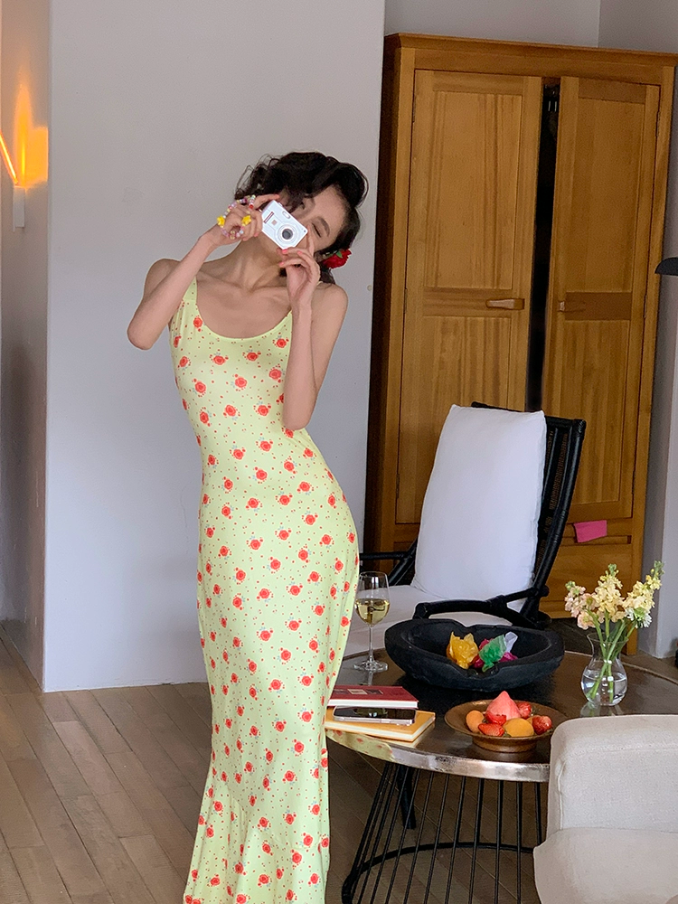 red satin halter dress Alicia Satin Halter Maxi Dress