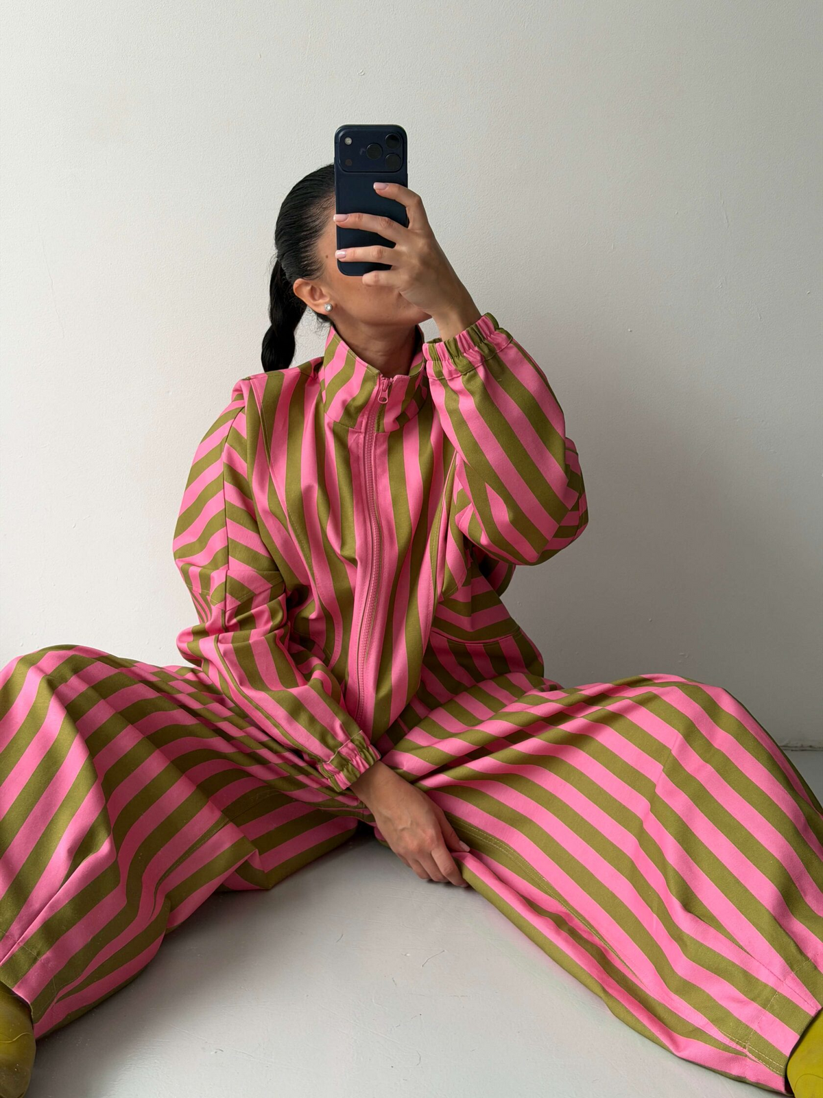 Striped Baggy Pants