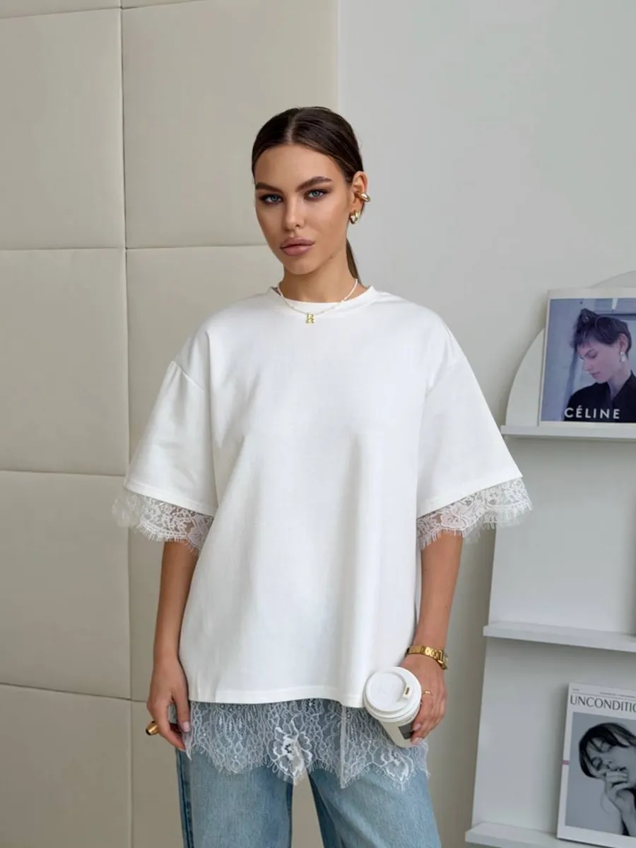 Vestido largo de satén con abertura