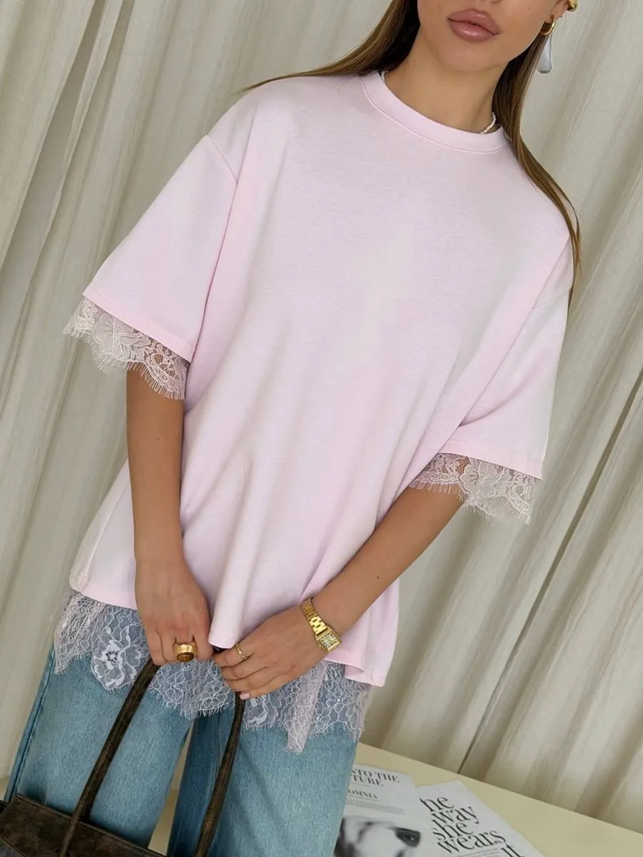 Vestido largo de satén con abertura