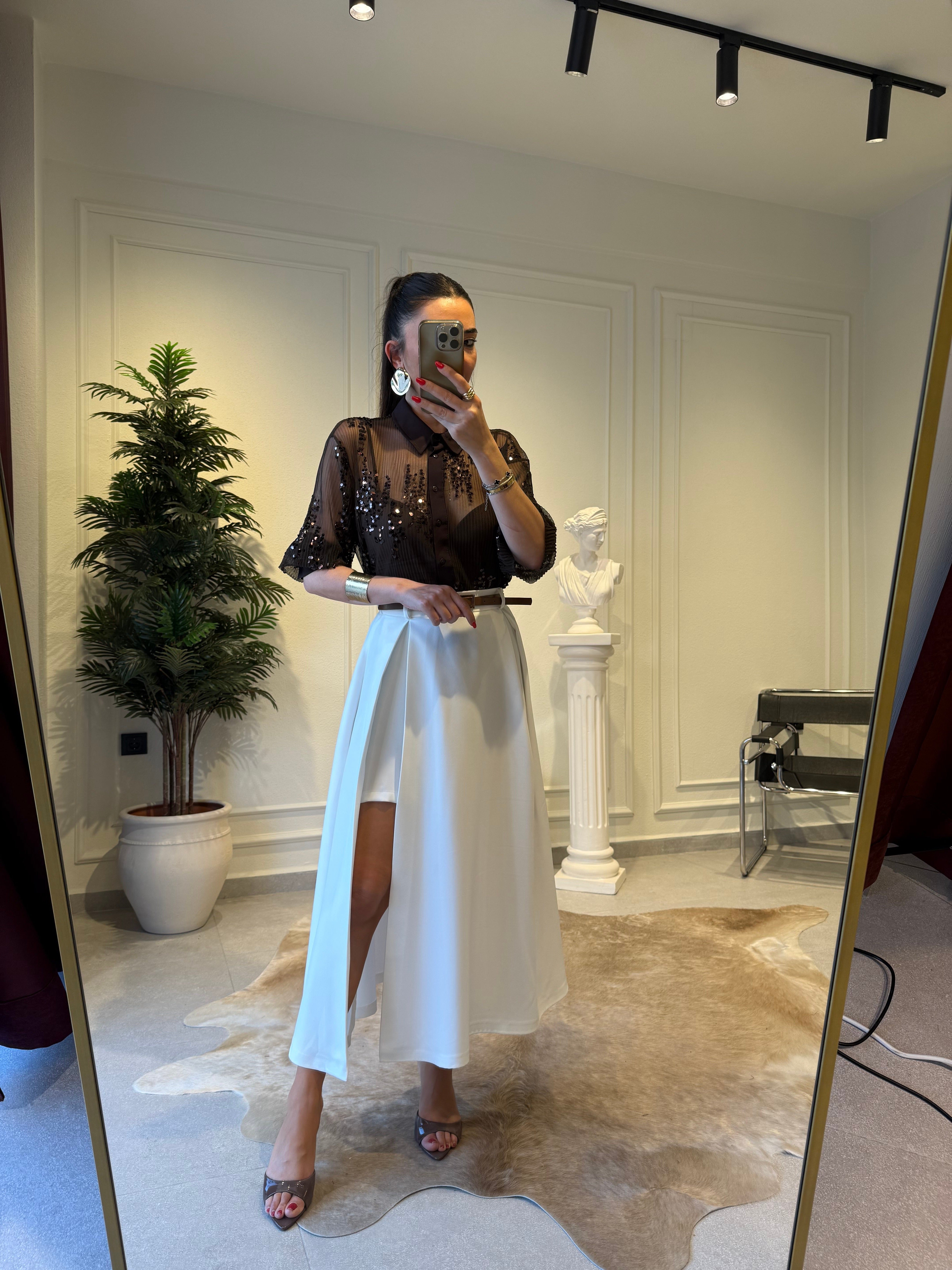 Side-Slit Skirt