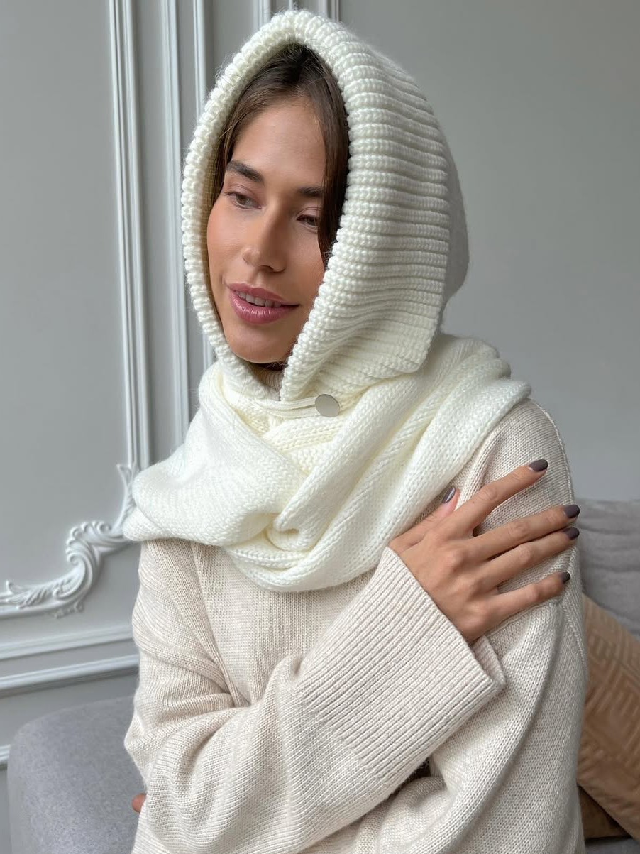 Semi-enclosed Scarf