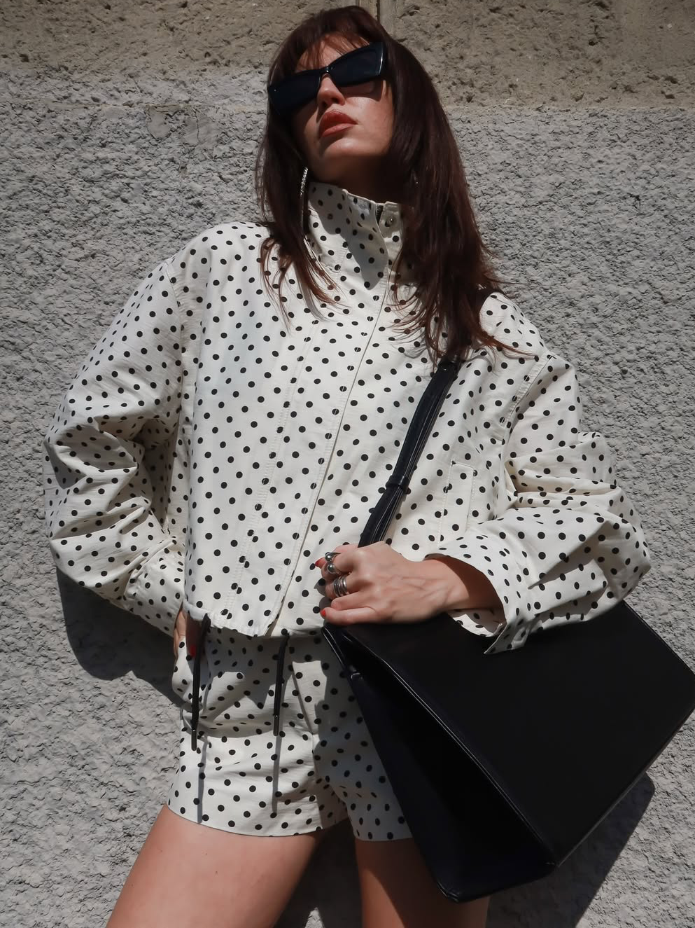 Polka Dot Shorts Set