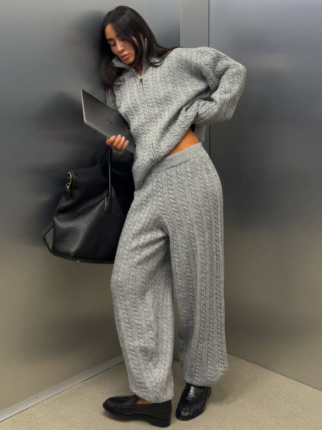 Cable Knit Set