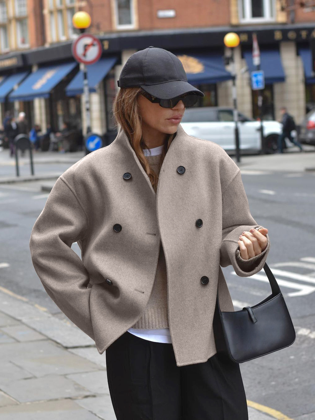 Retro Wool Coat Jacket