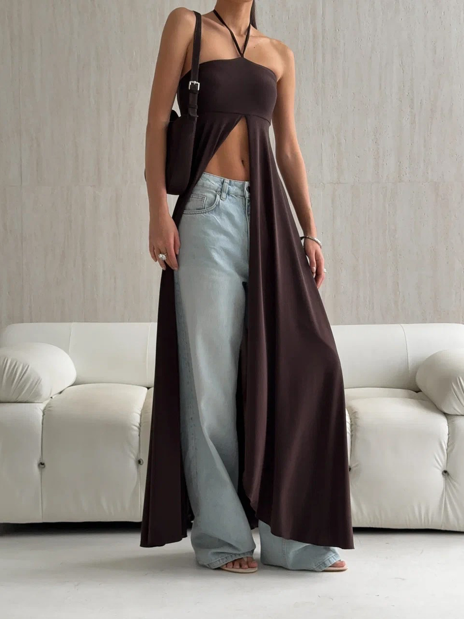 Gloria Suspender Dress