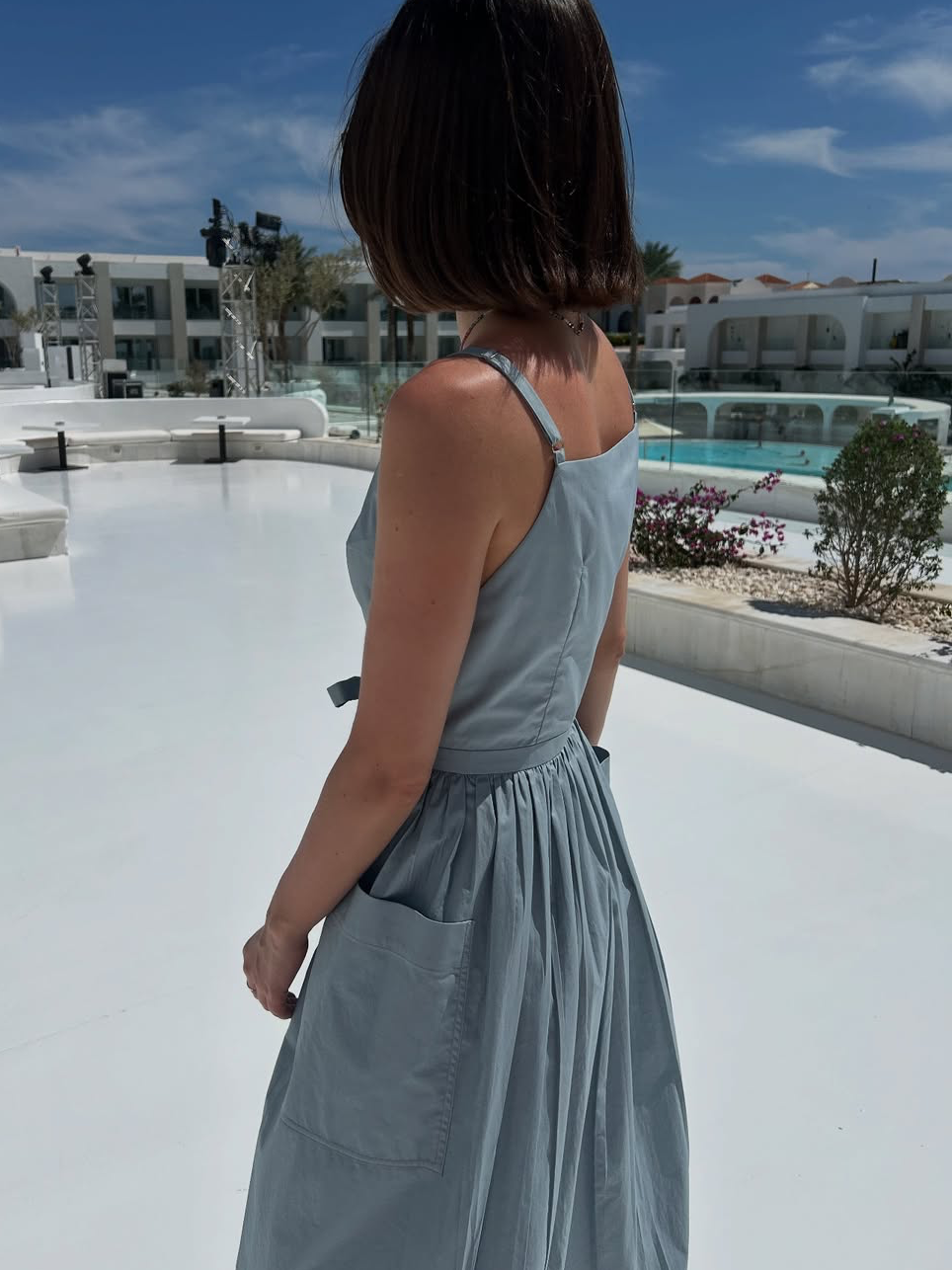 Seamless Tie-Waist Dress