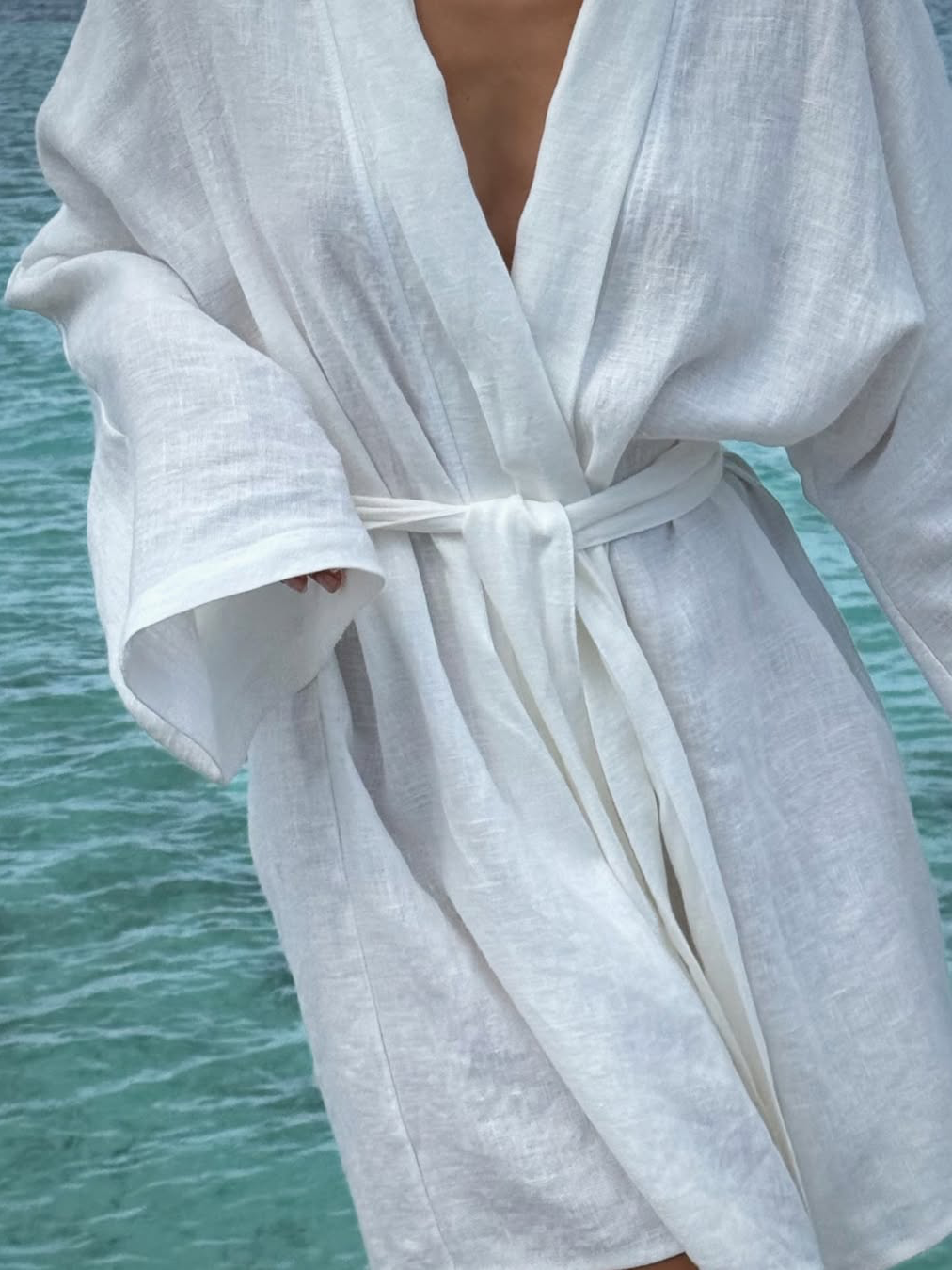 Cotton-Linen Kimono