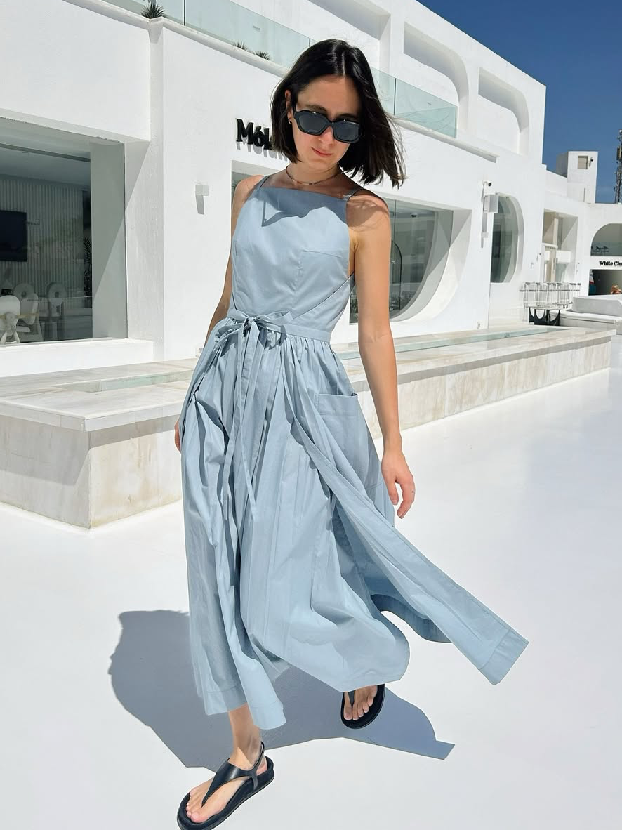 Seamless Tie-Waist Dress