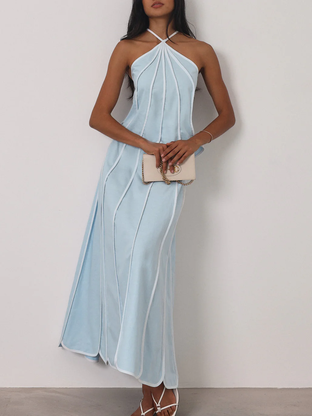 Panelled Resort Maxi Skirt Set