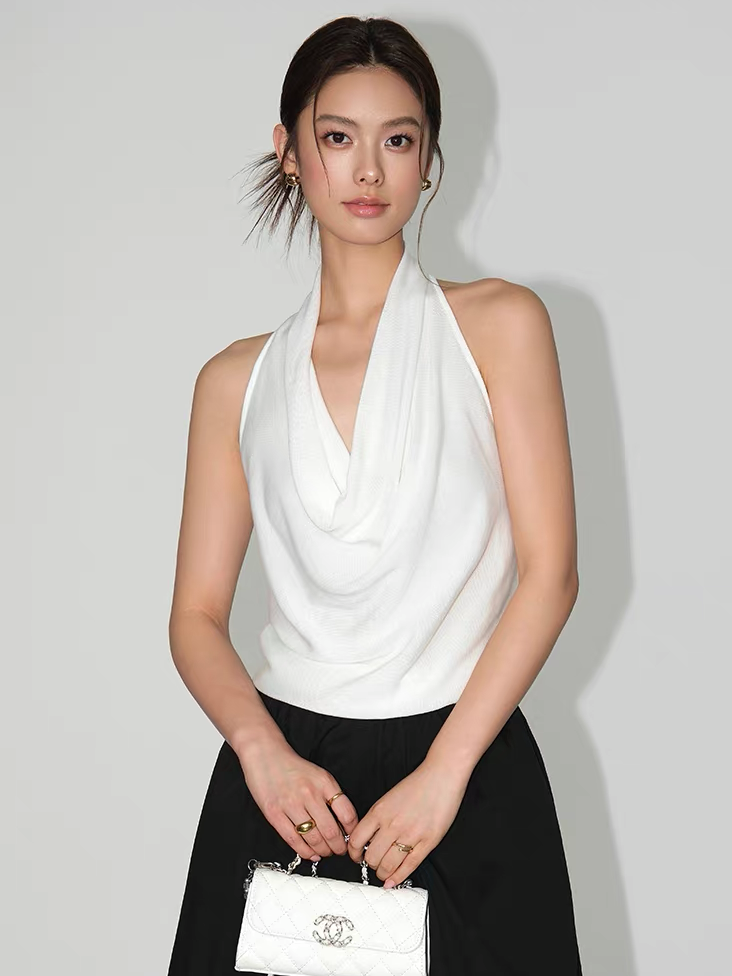 Racerback Knit Tank Top