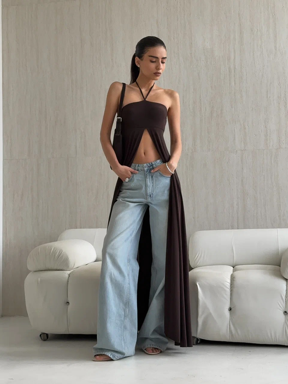 Gloria Suspender Dress