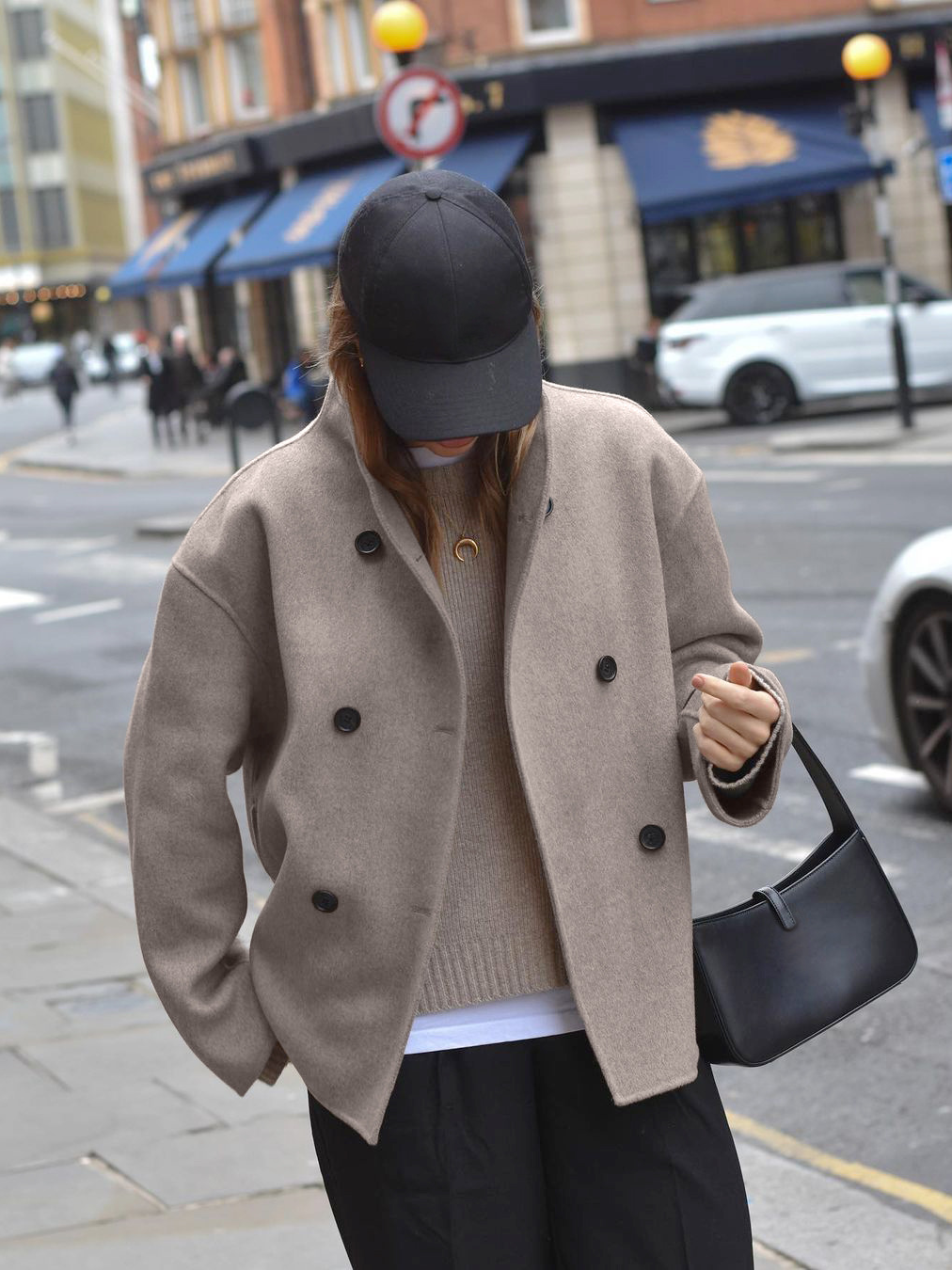 Retro Wool Coat Jacket