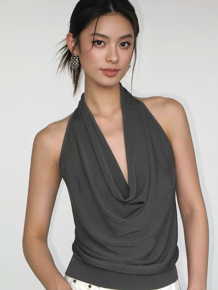 Racerback Knit Tank Top