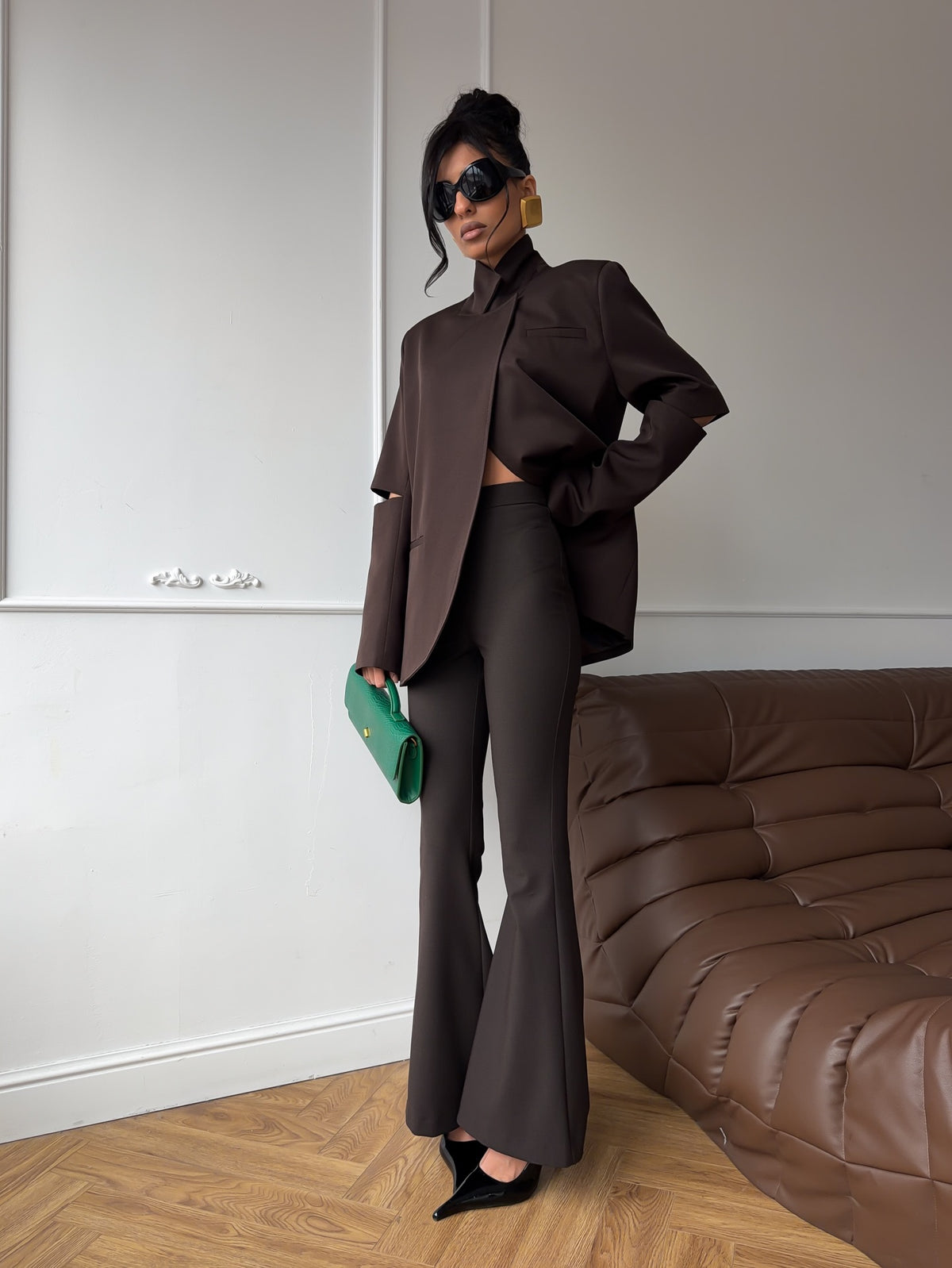 Minimalist Asymmetrical Blazer