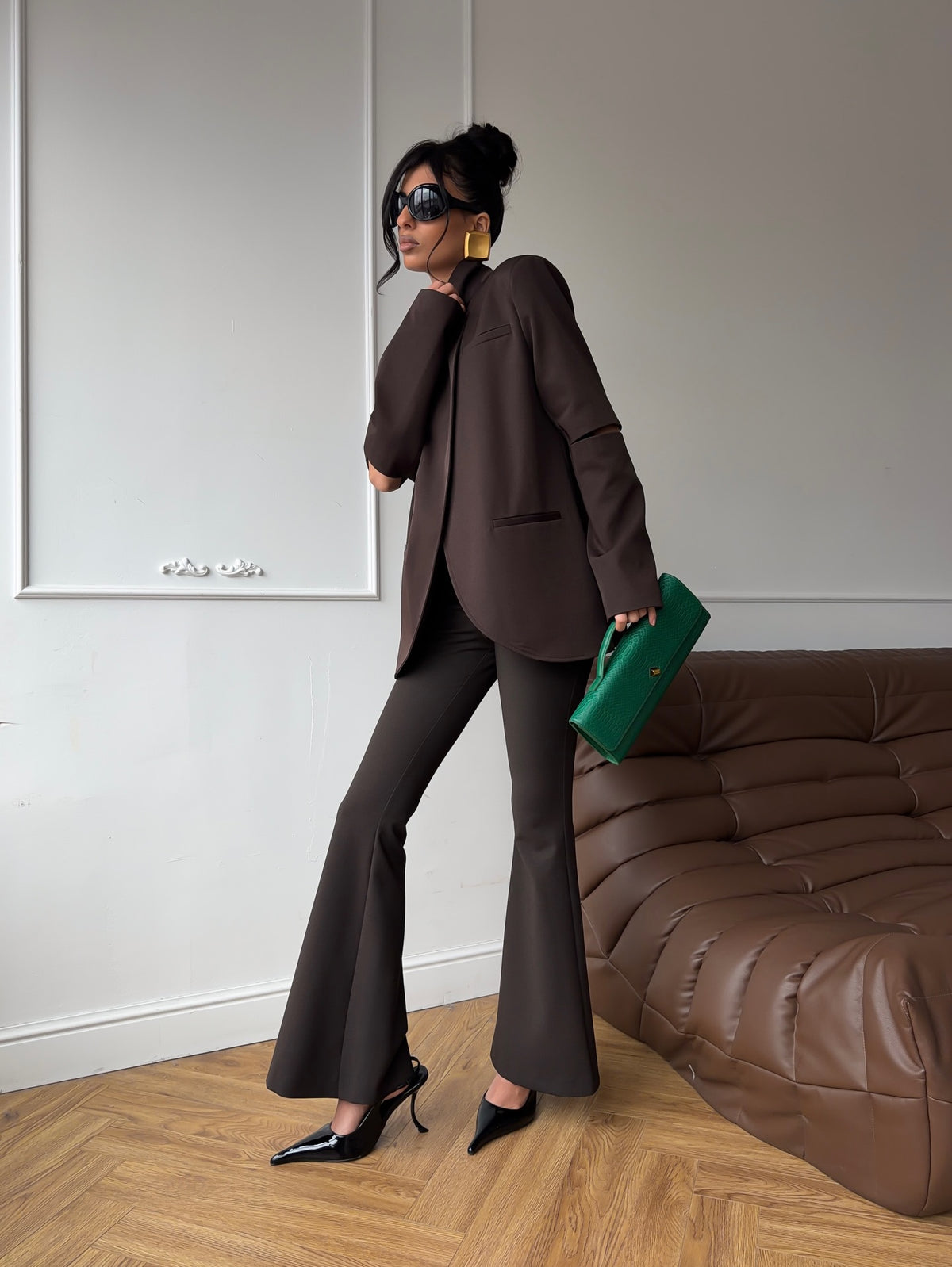 Minimalist Asymmetrical Blazer