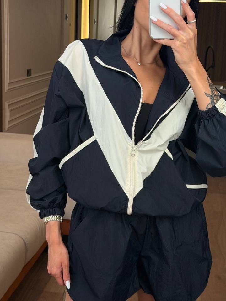 Windbreaker Shorts Set