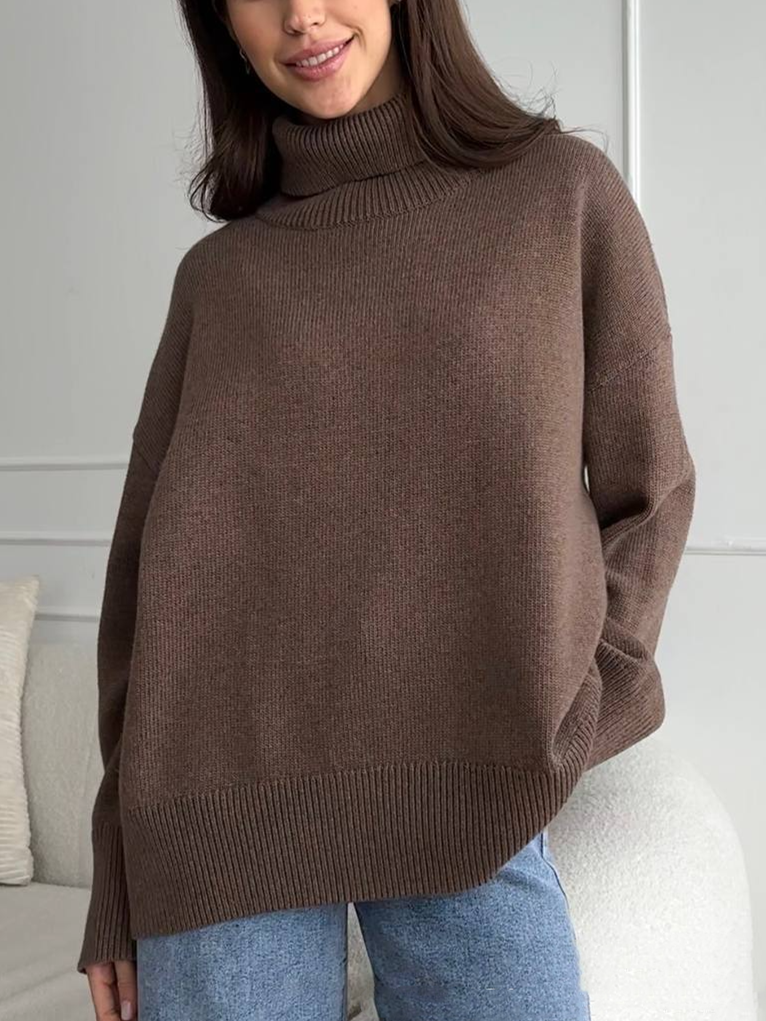 Minimalism Turtleneck Sweater