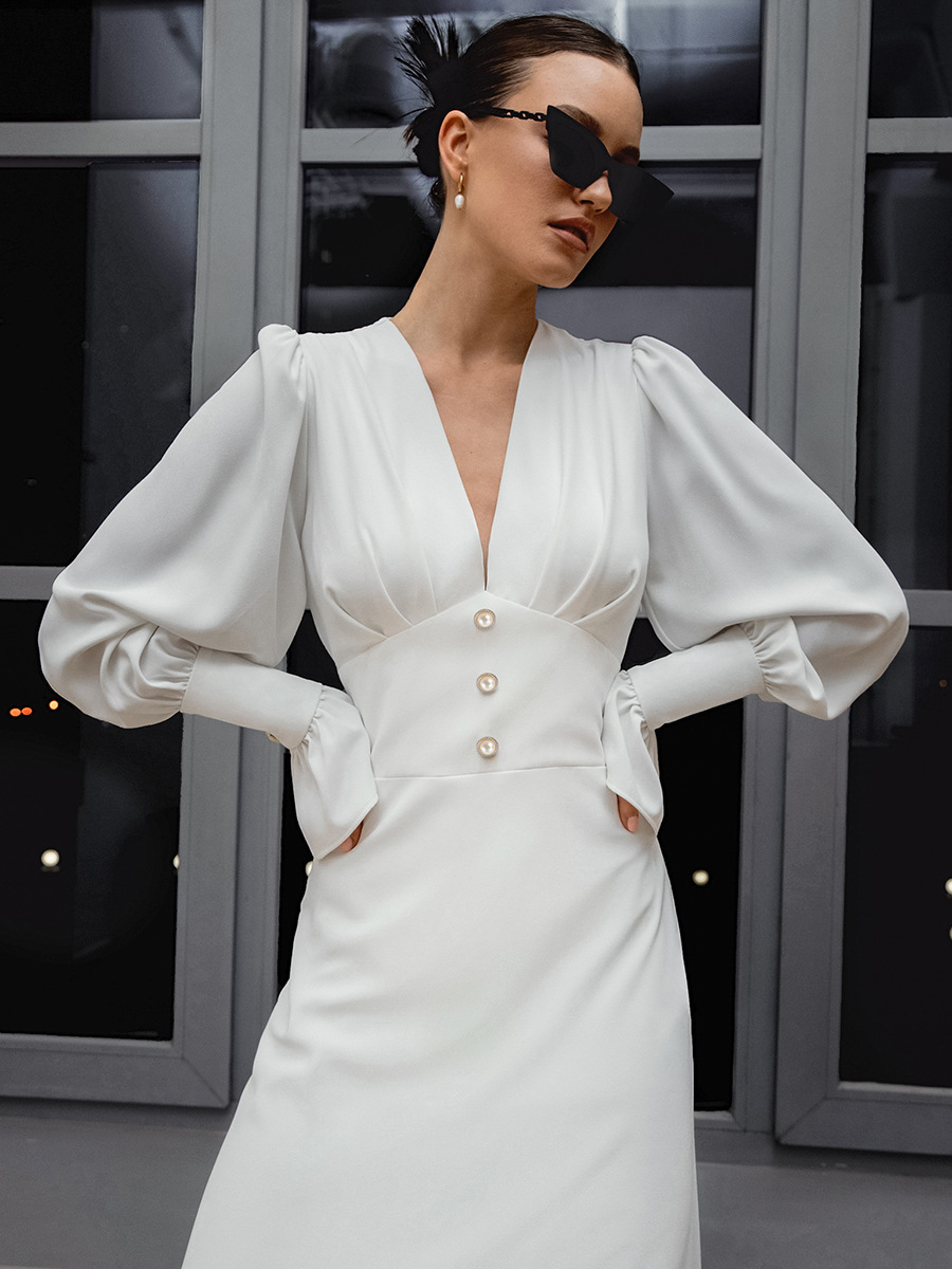 Retro Chiffon Dress