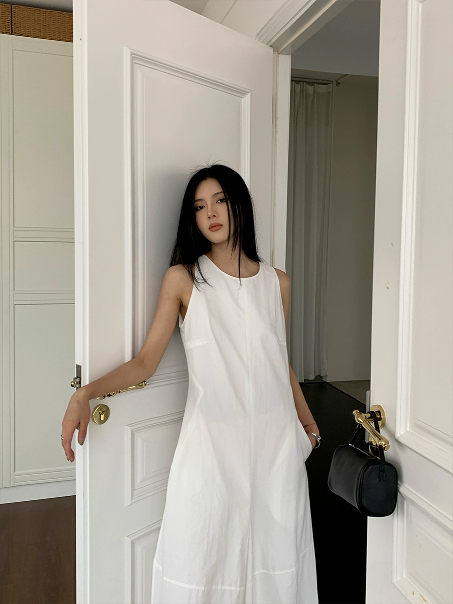 Minimalist Sleeveless Tank Dress