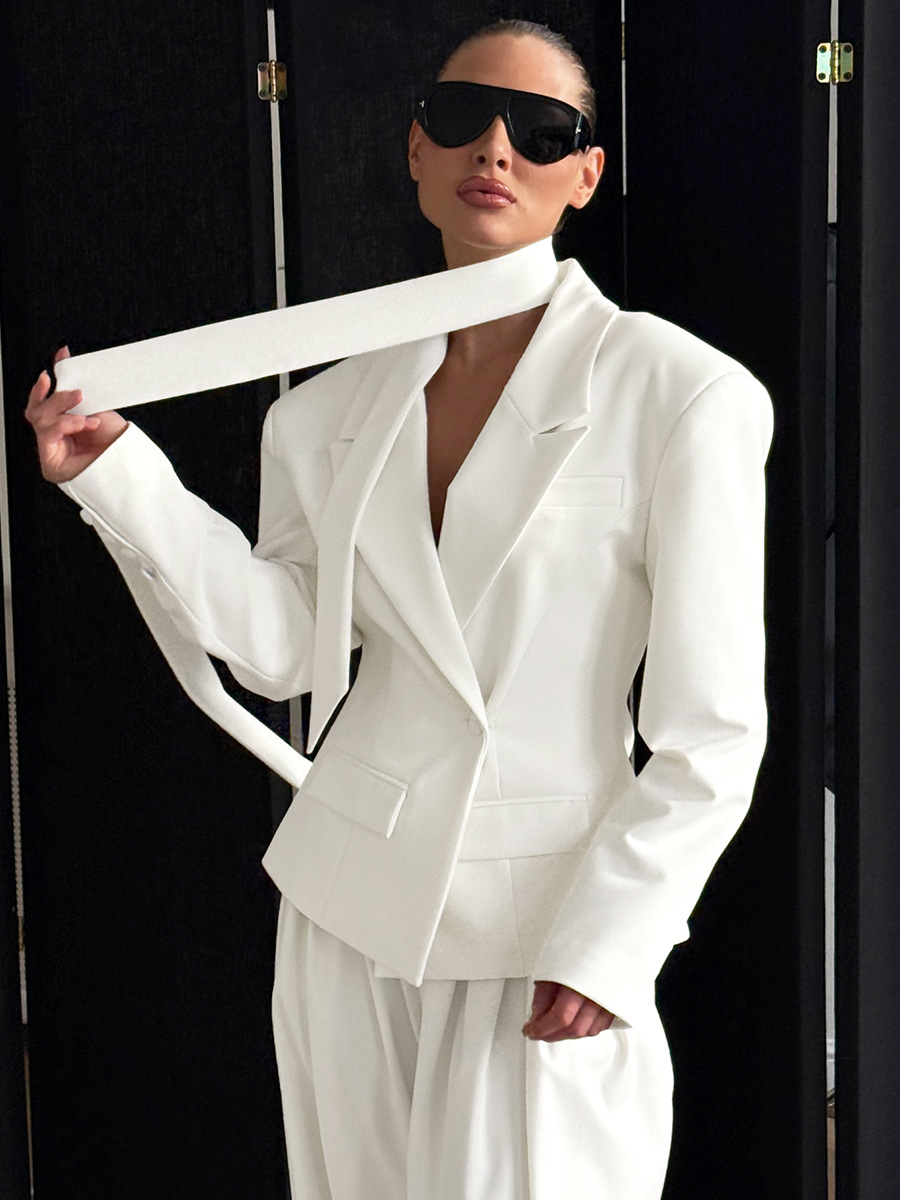 Belted Waist Blazer