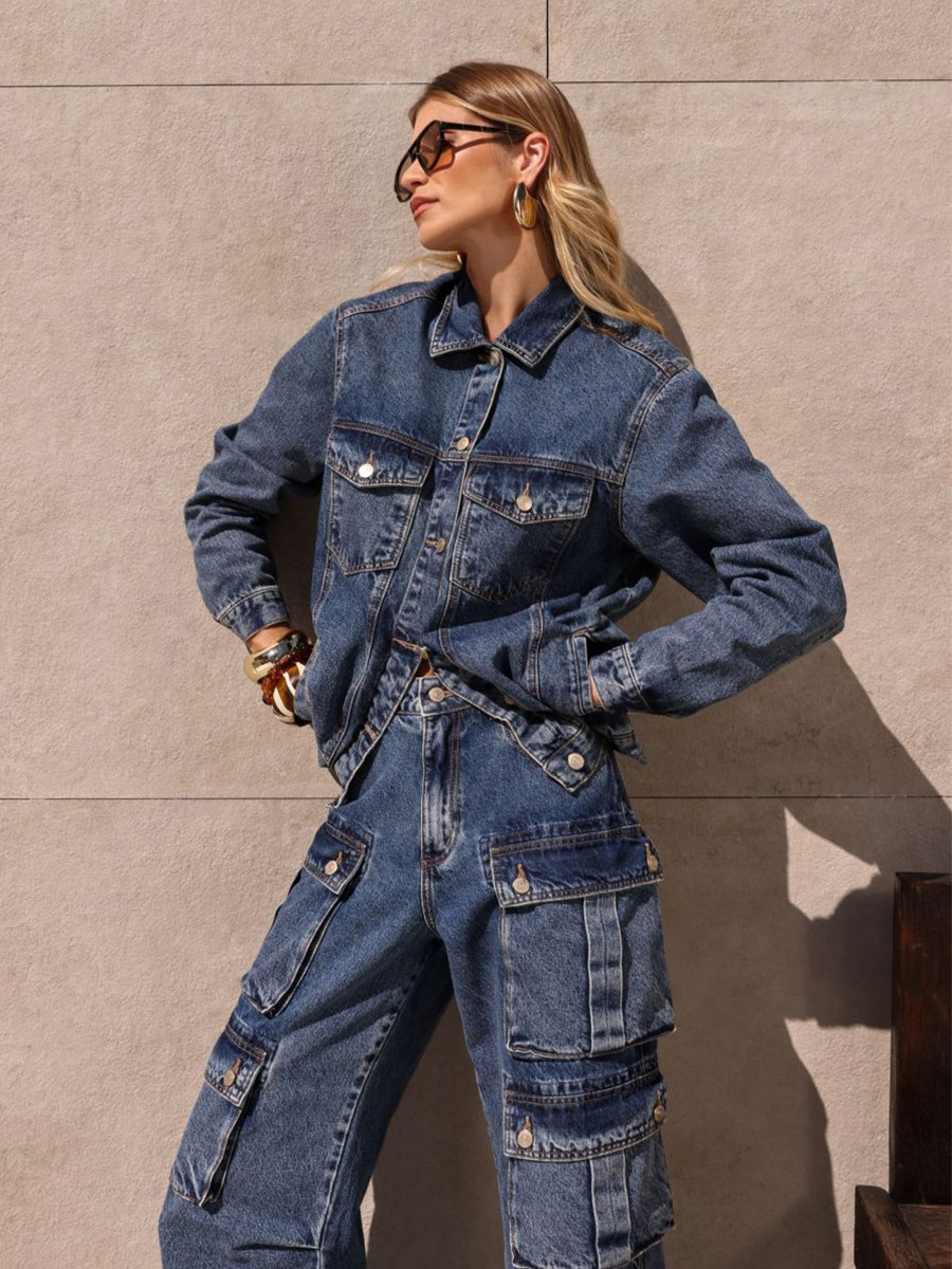 Retro denim jacket