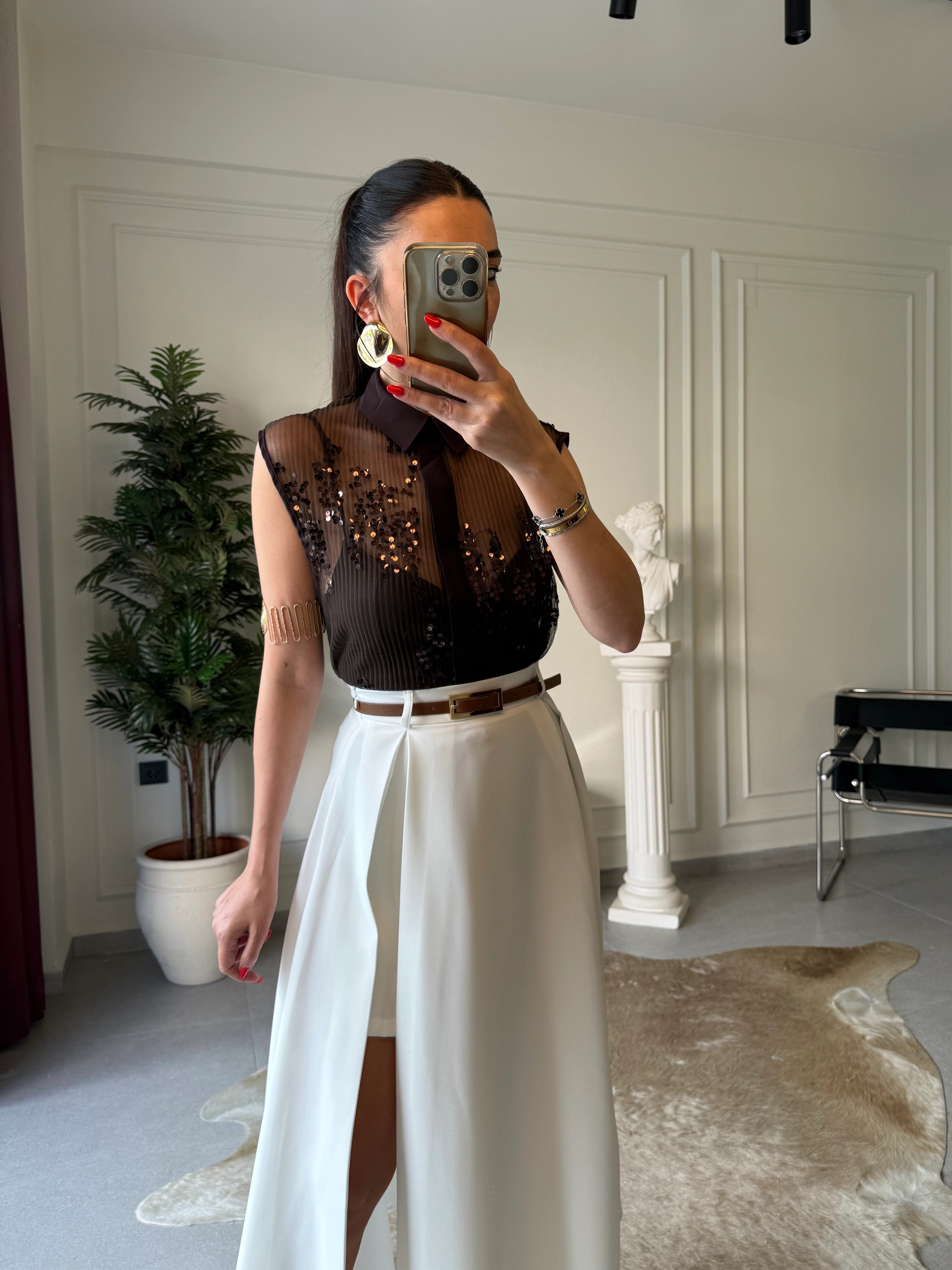 Side-Slit Skirt