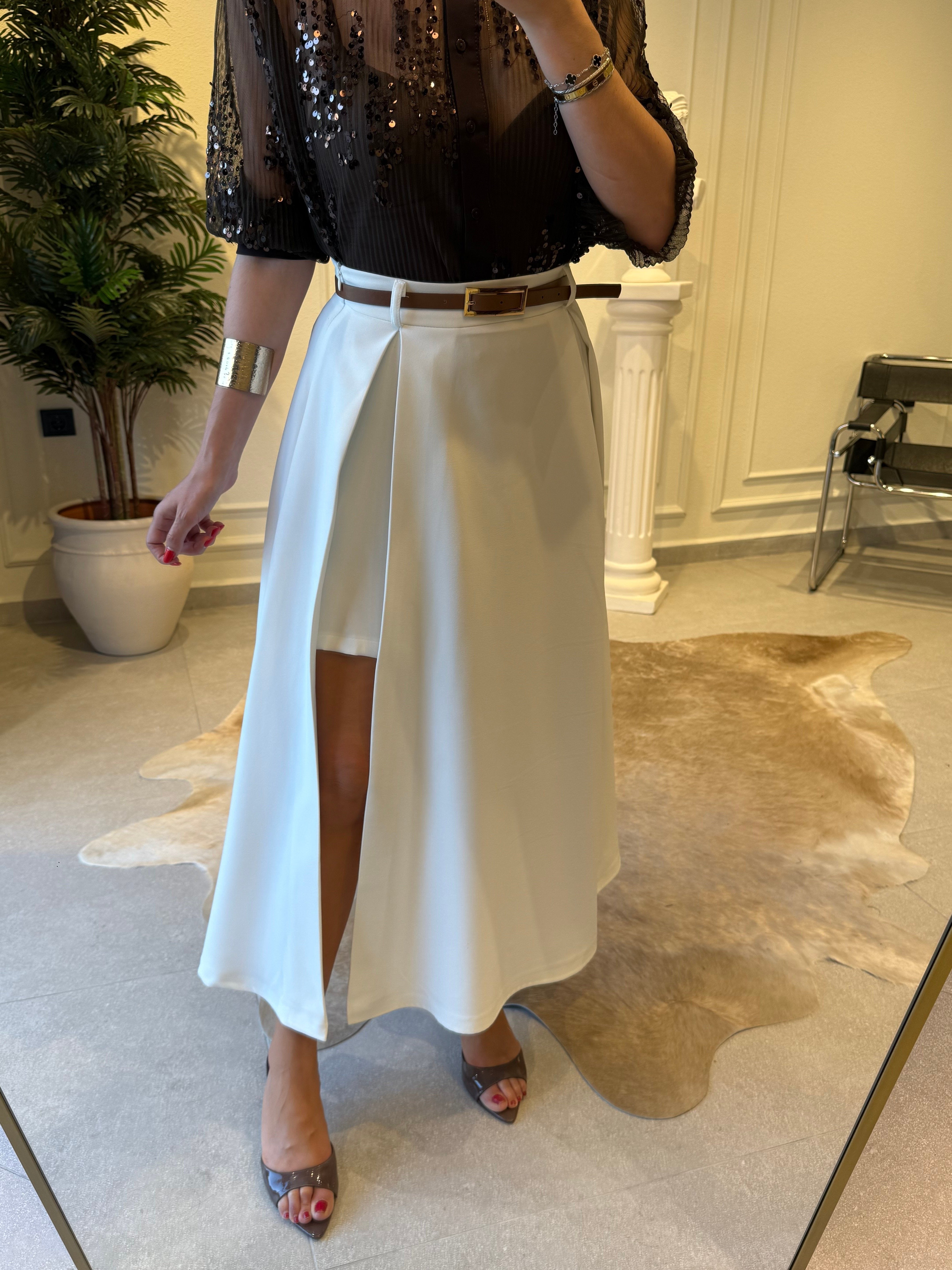 Side-Slit Skirt