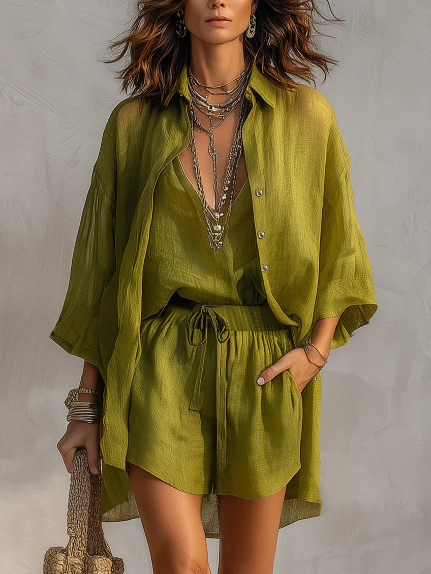Casual Three-Piece Set