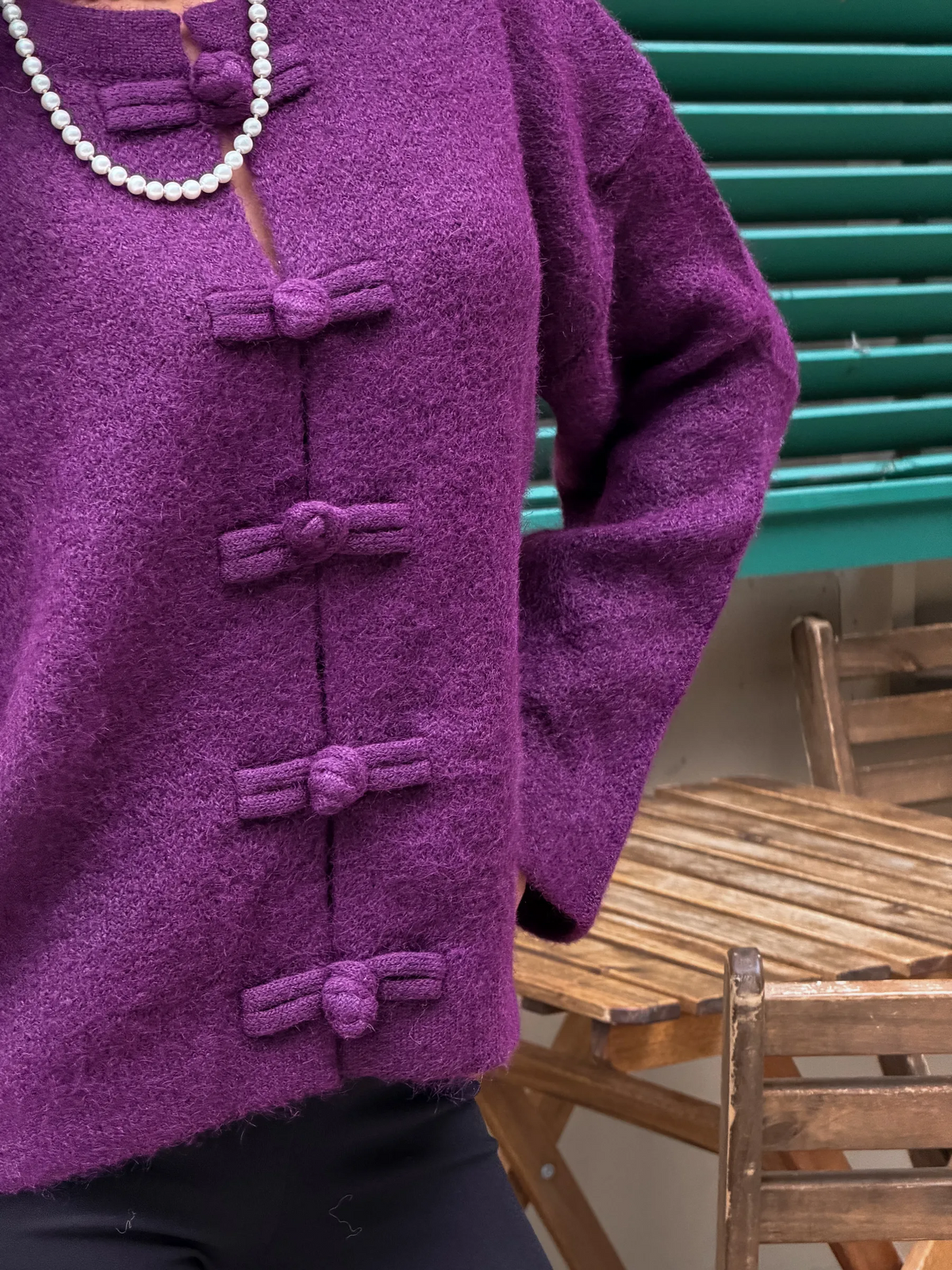 Minimalist Button-Front Cardigan